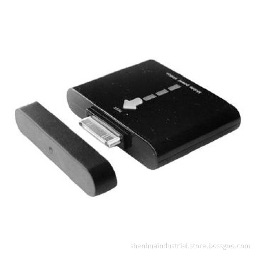 Polymer portable 10000mAh power bank for smartphone, tablet, PSP, with 2 USB output